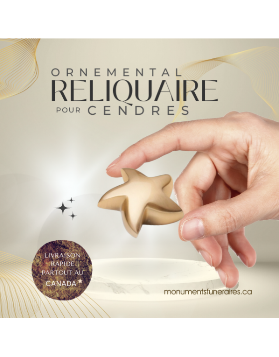 Or brossé (Étoile reliquaire) Or brossé (Étoile reliquaire)